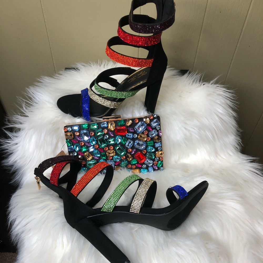 BOGO New multicolored heels - Picture 4 of 6